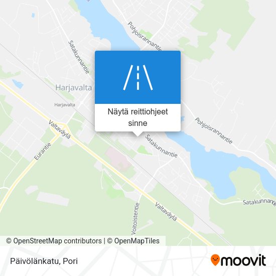 Päivölänkatu kartta