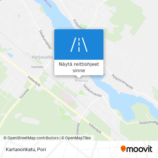 Kartanonkatu kartta