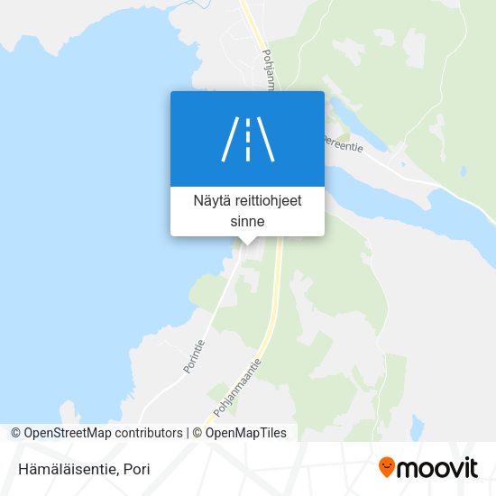 Hämäläisentie kartta