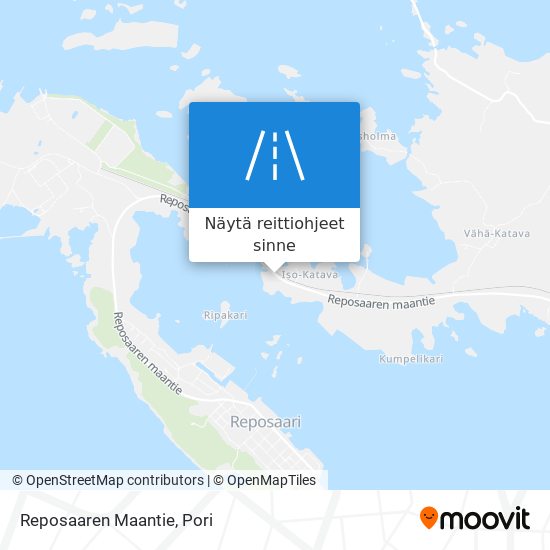 Kuinka päästä kohteeseen Reposaaren Maantie paikassa Pori kulkuvälineellä  Bussi?