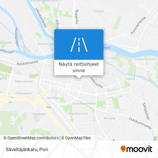 Säveltäjänkatu kartta