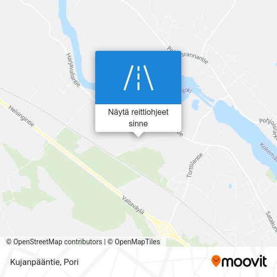 Kujanpääntie kartta
