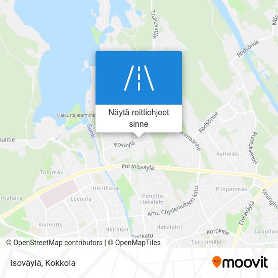 Isoväylä kartta