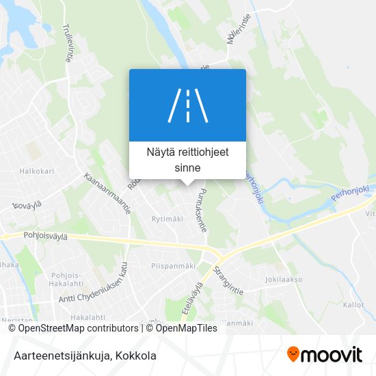 Aarteenetsijänkuja kartta