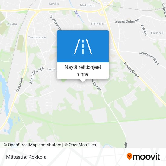 Mätästie kartta