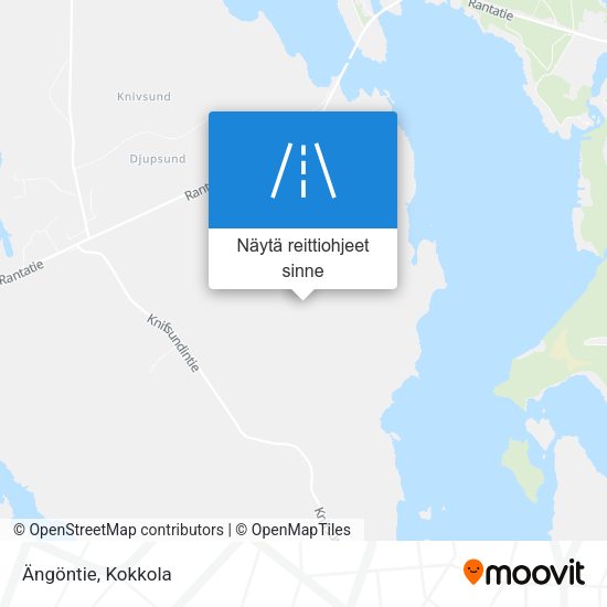 Ängöntie kartta