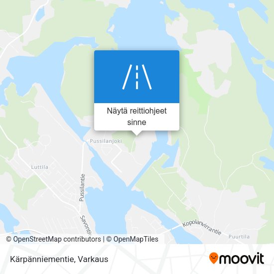 Kärpänniementie kartta