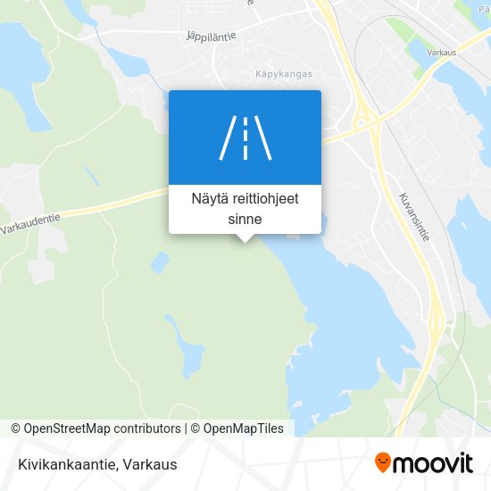 Kivikankaantie kartta