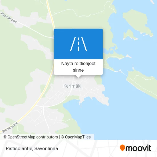 Ristisolantie kartta