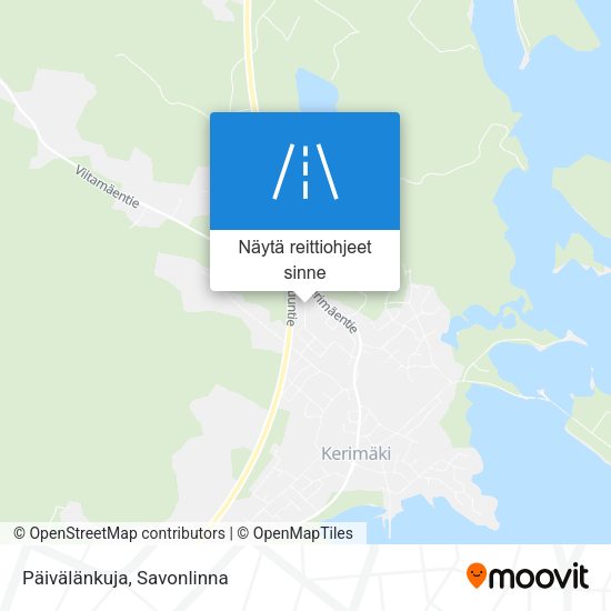 Päivälänkuja kartta