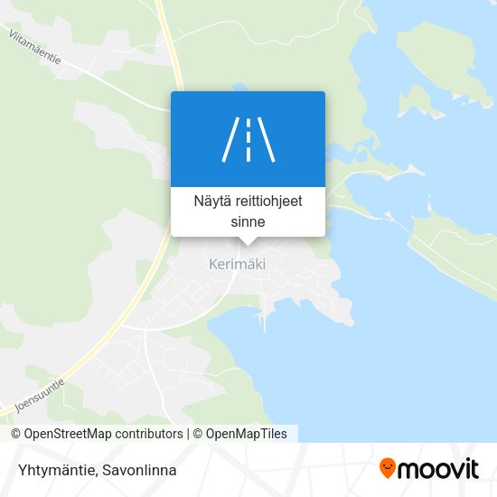 Yhtymäntie kartta