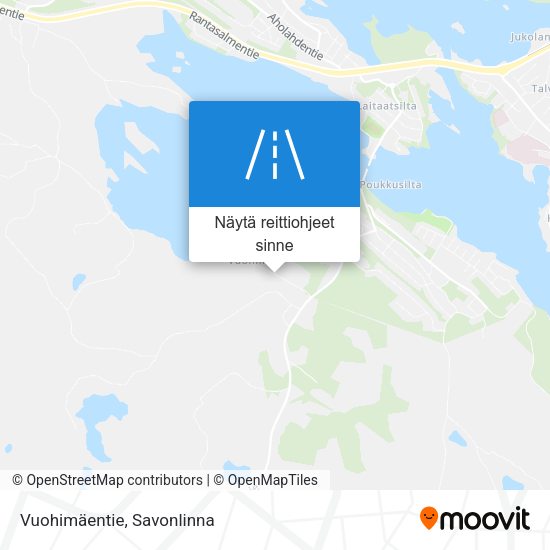 Vuohimäentie kartta