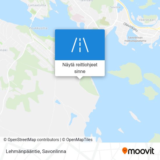 Lehmänpääntie kartta