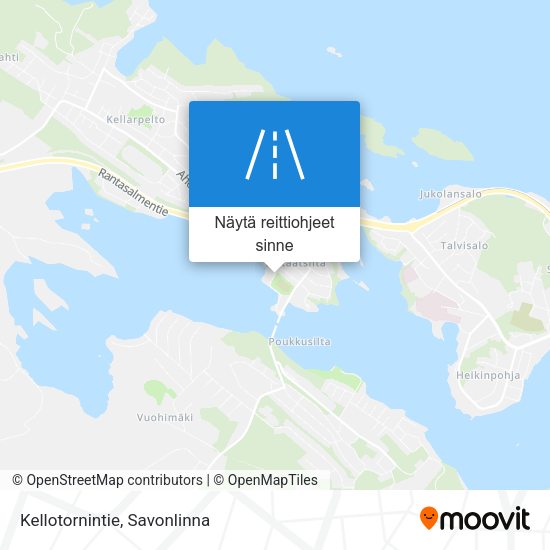 Kellotornintie kartta