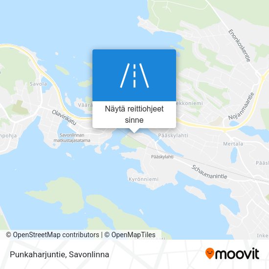 Punkaharjuntie kartta