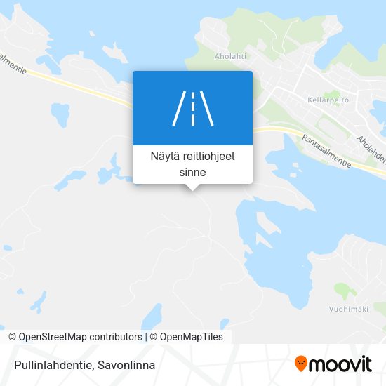 Pullinlahdentie kartta