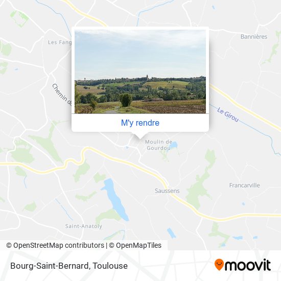 Bourg-Saint-Bernard plan