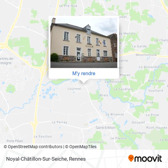 Noyal-Châtillon-Sur-Seiche plan