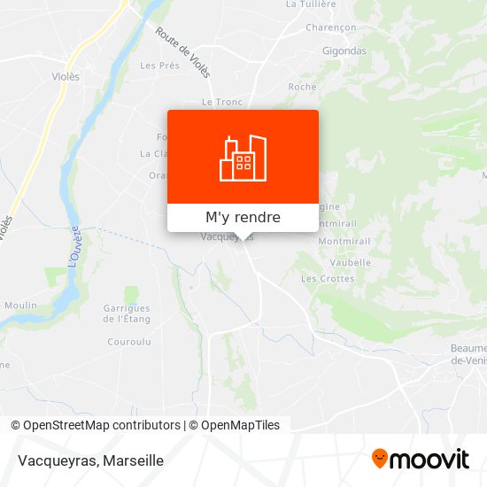 Vacqueyras plan