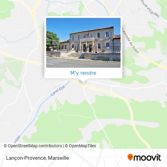 Lançon-Provence plan