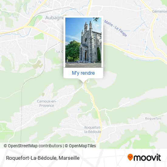 Roquefort-La-Bédoule plan