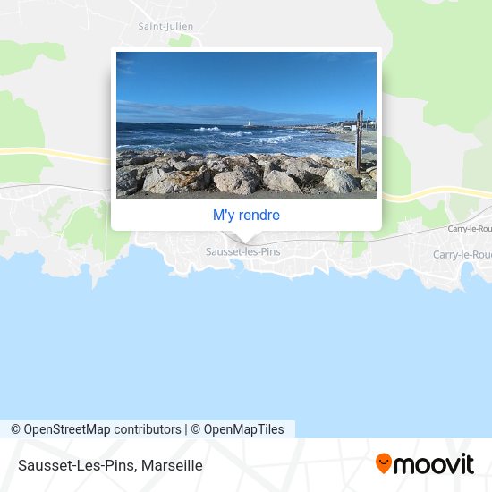 Sausset-Les-Pins plan
