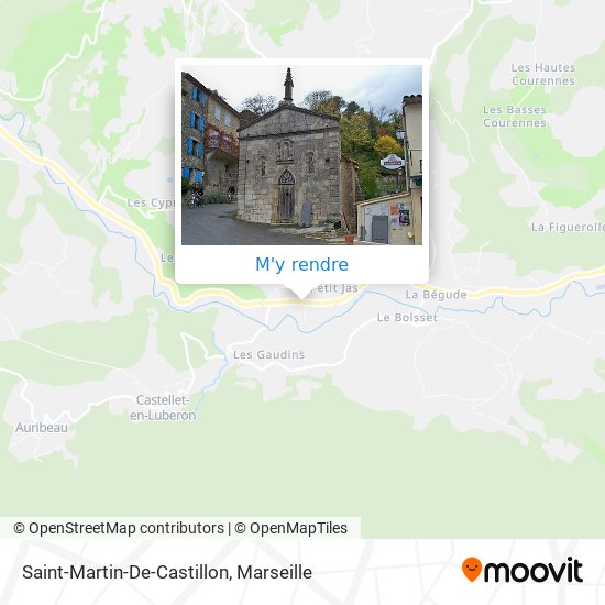 Saint-Martin-De-Castillon plan