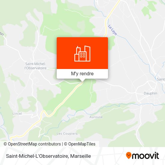 Saint-Michel-L'Observatoire plan