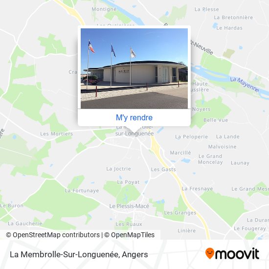 La Membrolle-Sur-Longuenée plan