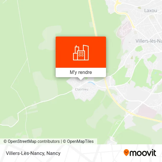 Villers-Lès-Nancy plan