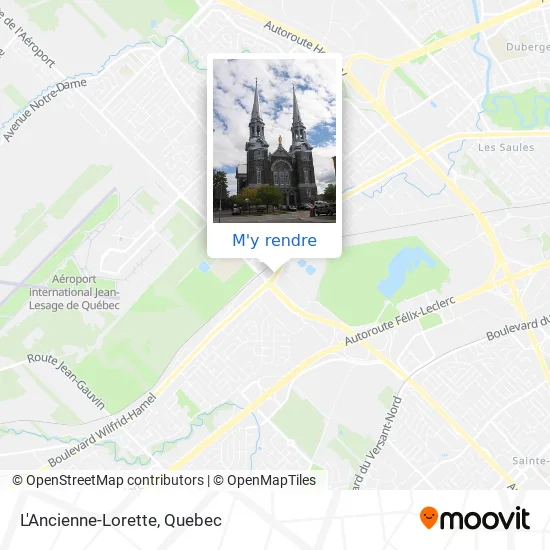 L'Ancienne-Lorette plan