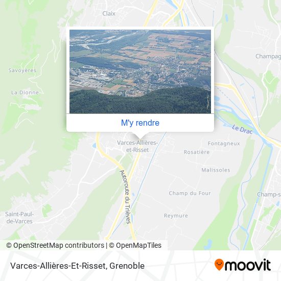 Varces-Allières-Et-Risset plan