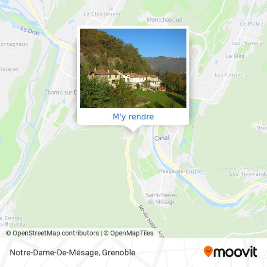 Notre-Dame-De-Mésage plan