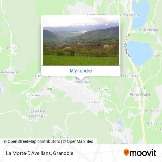 La Motte-D'Aveillans plan