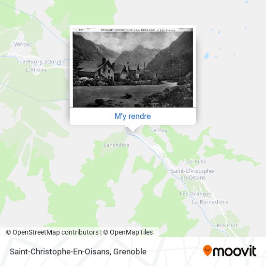 Saint-Christophe-En-Oisans plan