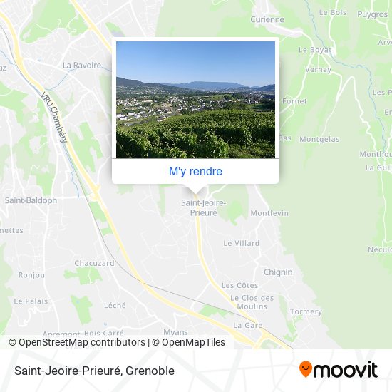 Saint-Jeoire-Prieuré plan