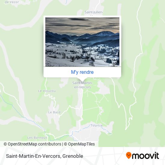 Saint-Martin-En-Vercors plan