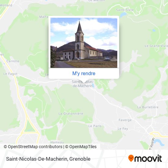 Saint-Nicolas-De-Macherin plan