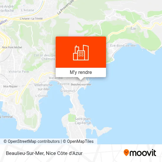 Beaulieu-Sur-Mer plan