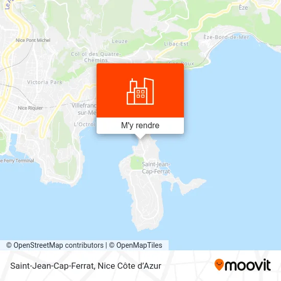Saint-Jean-Cap-Ferrat plan