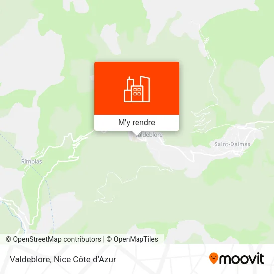 Valdeblore plan
