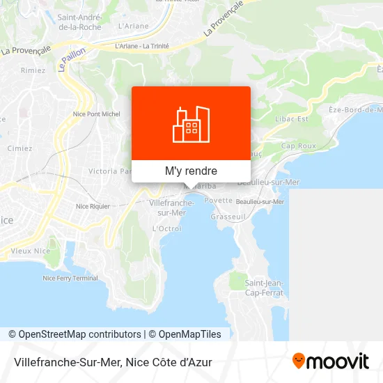 Villefranche-Sur-Mer plan