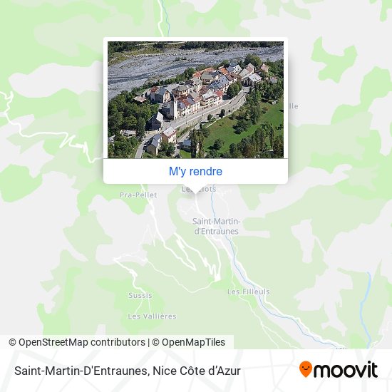 Saint-Martin-D'Entraunes plan