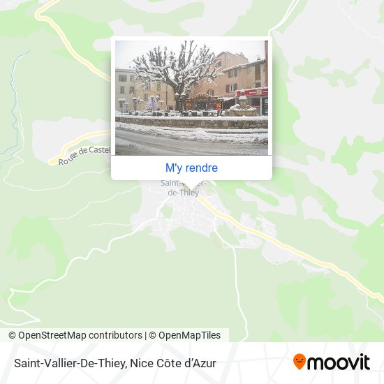 Saint-Vallier-De-Thiey plan