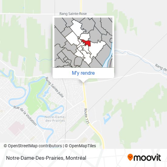 Notre-Dame-Des-Prairies plan