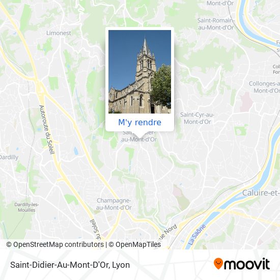 Saint-Didier-Au-Mont-D'Or plan