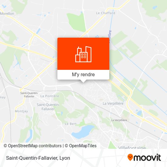 Saint-Quentin-Fallavier plan