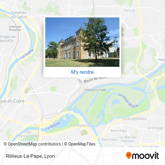 Rillieux-La-Pape plan