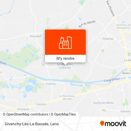 Givenchy-Lès-La-Bassée plan