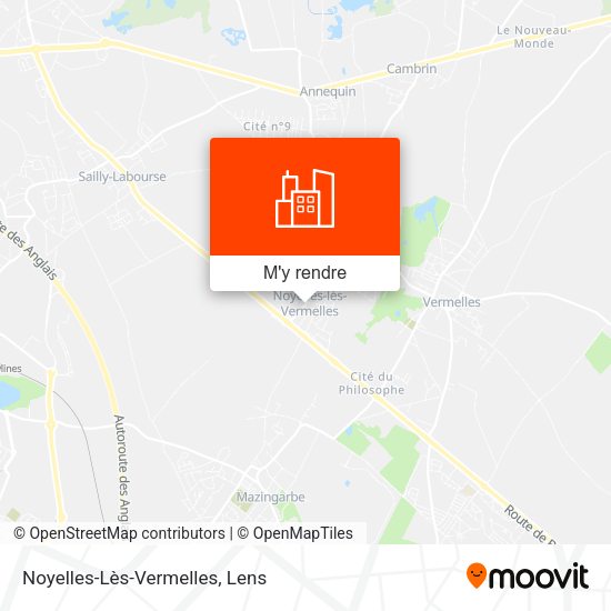 Noyelles-Lès-Vermelles plan